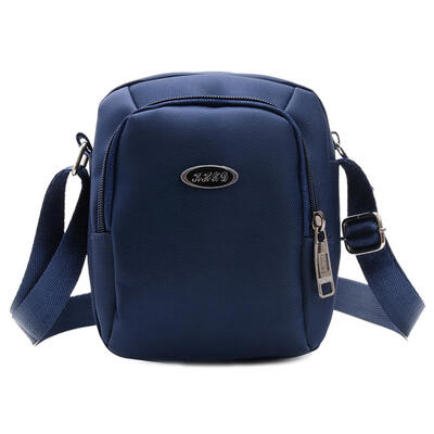 

Nylon Waist Zipper Bags Men Solid Color Phone Pouch Casual Fanny Packs