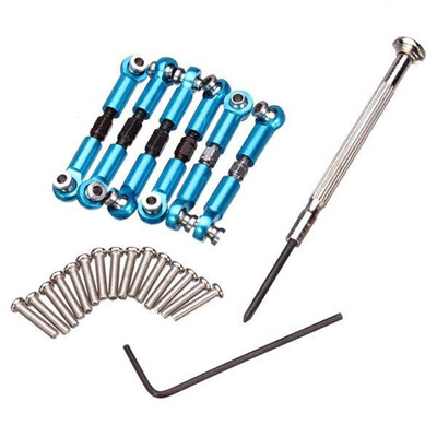 

Siaonvr For WLtoys Upgrade Metal Adjustable Rods A959B A969 A979 K929 RC Car Parts