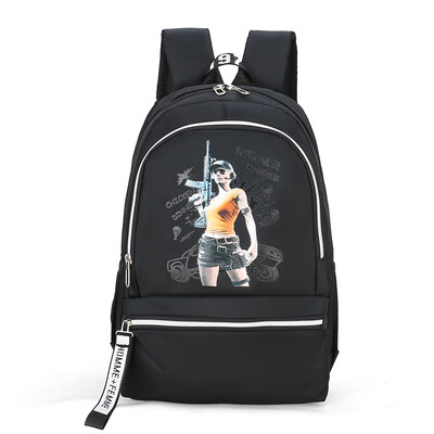 

Three-level bag jedi survival chicken backpack male backpack fashion junior high school students backpack large capacity female