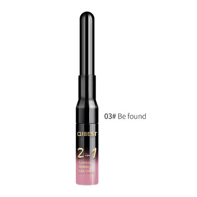 

Double Head Lip Gloss Liner Pencil Long Lasting Matte Pigment Makeup Lipstick