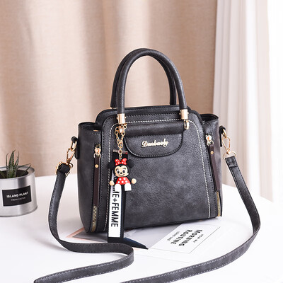 

Summer womens bag new single shoulder bag temperament pure color leisure large capacity Korean version 100 lap handheld oblique b