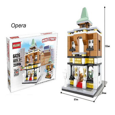 

Tailored City Double Mini Street View Series 3D Building Block Puzzle Child Baby Toys