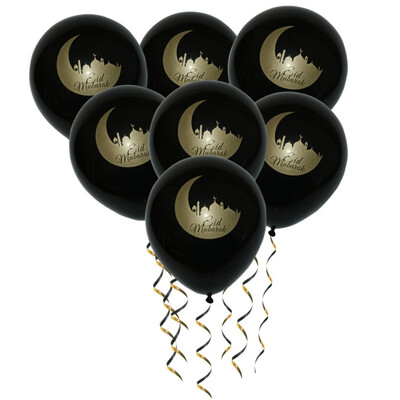 

FUNNYBUNNY Eid Mubarak Series Latex Balloon Party Ballons Decoration Christmas Decorations for Home Birthday Balloons