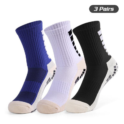 

Mens Anti Slip Football Socks Compression Athletic Socks for basketball Soccer Volleyball Running Trekking Hiking 1 Pairs 3 Pai