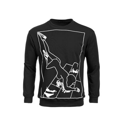 

Fashion Men Loose Printed Cotton O-Neck Long Sleeve Casual Active T-Shirt Tops -2XL