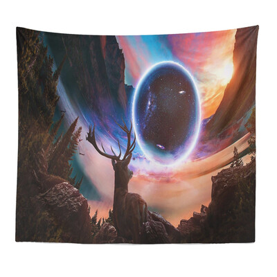 

Toponeto Home decor Tapestry With 3D painting flower Wall Art Hippie Wall Hanging Bohemia