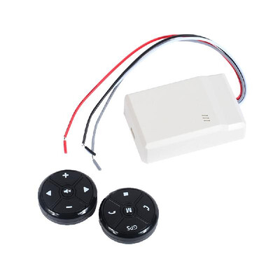 

Car Smart Steering Wheel Controller Wireless Universal Multifunctional DVD Navigation Button Key Remote Control