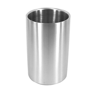 

Double Layer Thickened Cylinder Insulated Home Bar Beer Wine Cooler Ice Bucket