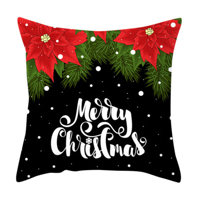 

Tailored Christmas Pillow Cover Decor Pillow Case Sofa Waist Throw Cushion Cover