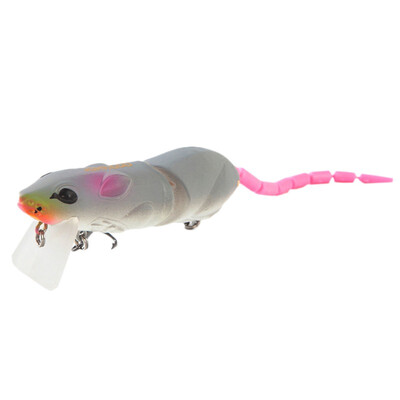 

Artificial Fishing Lure Plastic Mouse Lure Swimbait Special Tail Design Rat Fishing Bait Fishing Lure With Treble Hook