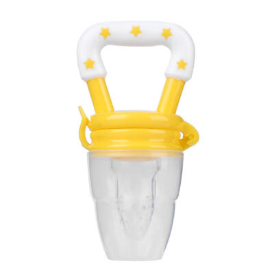 

Portable Infants Fresh Food Nipple Feeder Silicone Pacifier Feeding Tool