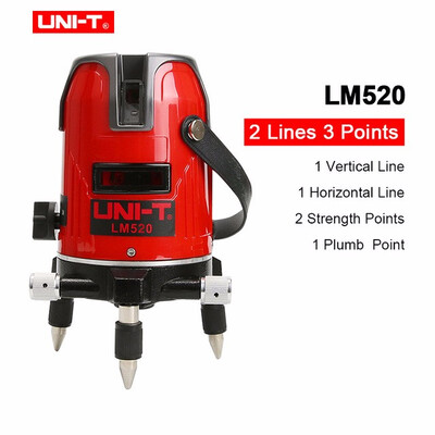 

UNI-T LM520 LM520G LM530 LM530G LM550 LM550G 360 degree Self- leveling Cross Laser Level Red&green 235Lines