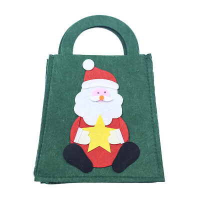 

Tailored Christmas Candy candy bag apple bag Felt Cloth Xmas Party Home Decoration