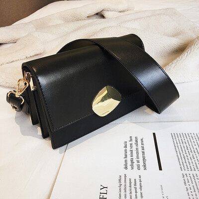 

Qiao Bani 2019 new Korean chic fashion matte hit color small square bag wild single shoulder diagonal trend handbags