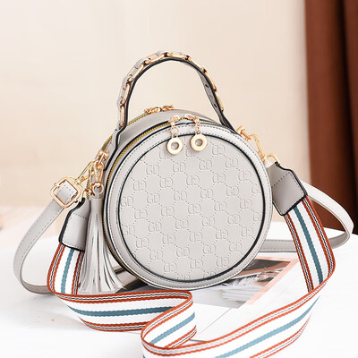 

Summer bag lady new style Korean version of small fresh Single Shoulder Bag Fashion Baitao oblique straddle bag small round bag