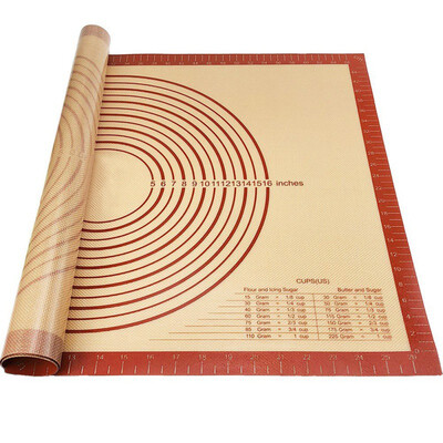 

1PCS Silicone Kneading Pasta Mat Household Baking Mat Kitchen Bakeware Pastry Tools