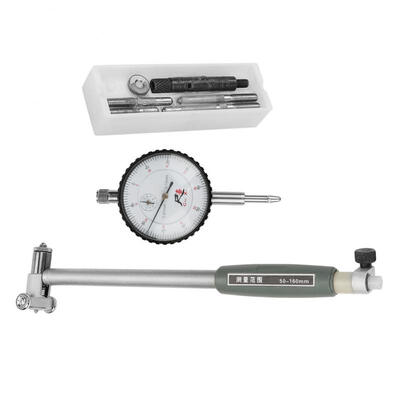 

Greensen Dial Bore Gauge 50-160MM Diameter Indicator Measuring Engine Cylinder Tool Kit