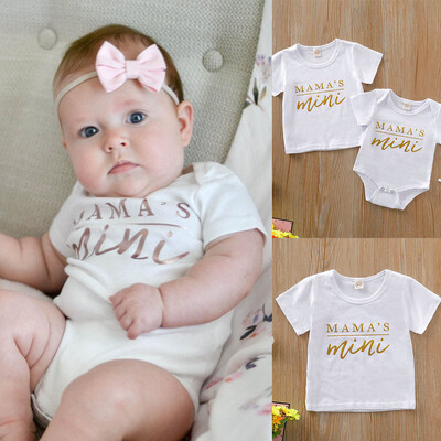 

Children Kids Boy Girl Infant Short Sleeve Letter Printed T-shirt Tops Clothes