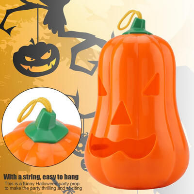 

Greensen Halloween Pumpkin Shaped Light with Scary Sound Decorative Lamp Party Supplies Trick Toy Prop