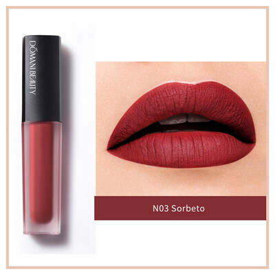 

Waterproof Nude Matte Liquid Lipstick Lip Balm Velvet Glossy Lip Gloss Sexy Red Lip Tint 12 Colors Women Fashion Makeup Gift