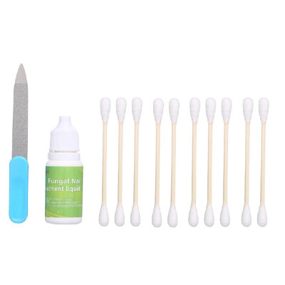 

Fungus Treatment Kit for Nail Care Anti Fungus Nail Treatment Solution with Cotton Swabs & Nail File Toenails & Fingernails Repair