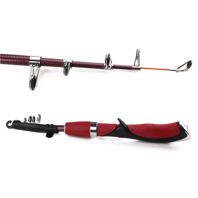 

Saidsome Portable Telescopic Mini Pen Fishing Rod & Reel Sea Travel Fishing Rod Pocket fishing bait fishing lure