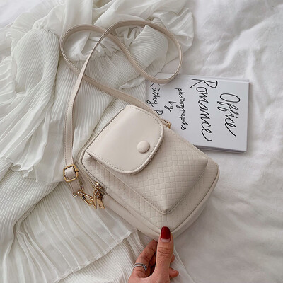 

Tailored Womens Fashion Flip Pure-Colour Cover Retro Shoulder Bag Purse Flap Bag