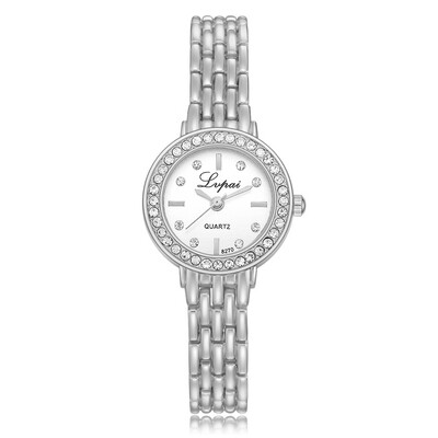 

Womens small LVPAI brand bracelet watch foreign trade hot diamond-studded epoxy alloy ladies watch