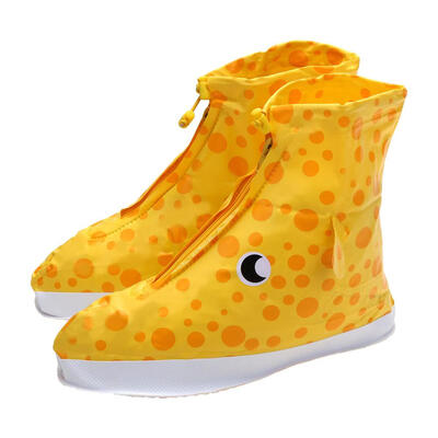 

1 Pair of Reusable Waterproof Rain Shoe Covers Overshoes Boot Gear