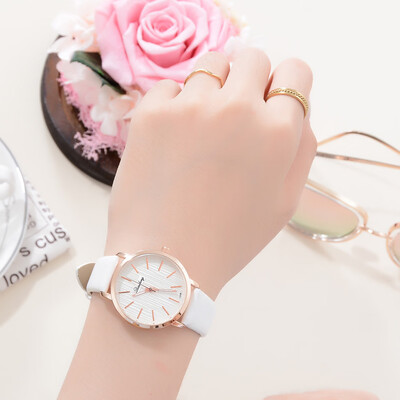 

Minimalist style women Watches Platimum ladies dress Wristwatch genuine Leather Casual watch students Quartz Clock Hours 233