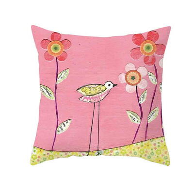 

〖Follure〗Natural Pattern Printing Dyeing Sofa Bed Home Decor Pillow Cover Cushion Cover