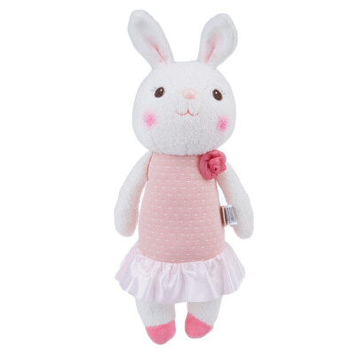 

Metoo Sweet Stuffed Cartoon Bunny Design Babies Plush Toy Doll for Kids Birthday Christmas Gift