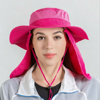 

360°Outdoor UV Protection Ear Flap Neck Cover Sun Hat Cap Fishing Hunting Hiking