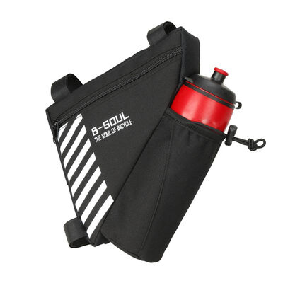 

Outdoor Triangle Cycling Bike Tube Bag Bike Accessories Bicycle Repair Tool Bag Bicycle Frame Front Bag with Bottle