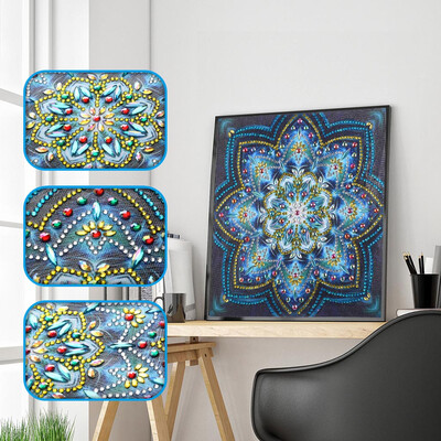 

Siaonvr Special Shaped Diamond Painting DIY 5D Partial Drill Cross Stitch Kits Crystal R