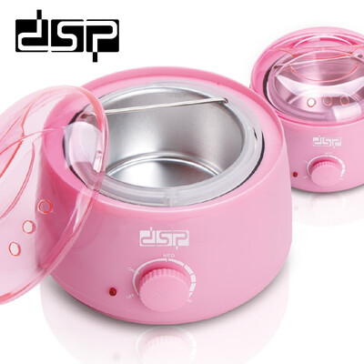 

DSP Paraffin Heater Waxing Machine Hair Removal Wax Warmer 100g No Strip Wax Beans 9pcs Spatulas Wax Heater Warme