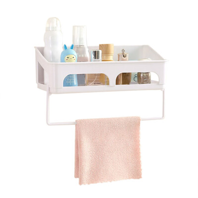 

〖Follure〗Plastic Suction Cup Bathroom Kitchen Corner Storage Rack Organizer Shower Shelf