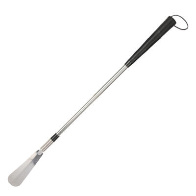 

Greensen Portable Long Shoe Horn Stainless Steel Spring Handled Shoe Accessories for Eldly People