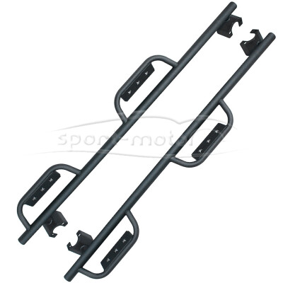 

Running Boards for 2007-2017 Jeep Wrangler JK & JK Unlimited 4 Door Textured Step Boards Side Steps Nerf Bars