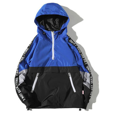 

Gobestart Mens Autumn Winter Style Loose Hooded Assault Coat Large Size Jacket Clothing