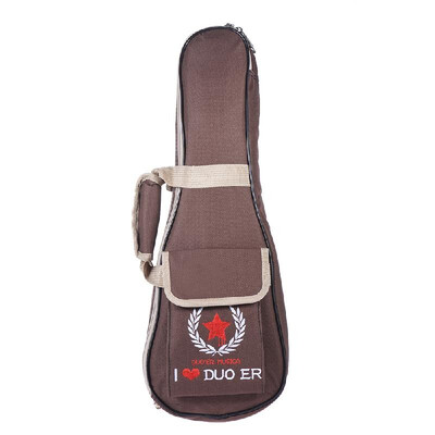 

21" Ukelele Bag Case Backpack Adjustable Shoulder Strap Portable 6mm Thicken Padded Black
