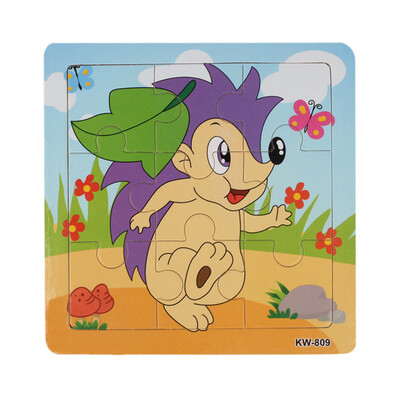 

Gotoamei Hedgehog Wooden Kids Children Jigsaw Education And Learning Puzzles Toys