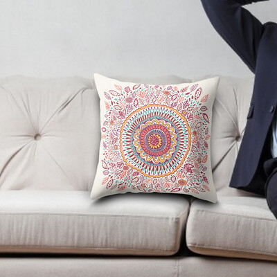 

45x45cm Square Throw Pillow Covers Datura flowers Pillow Cover Cushion Cover Pillow CoverZippered Pillow Encasement