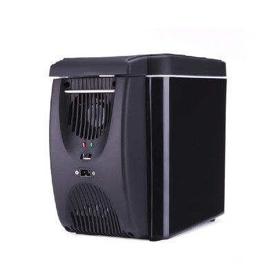 

Car Refrigerator 6L Freezer Two Type Electrical Cooler Heater for Travel Hiking Camping Outdoor Dual-use Icebox Auto Fridge Black
