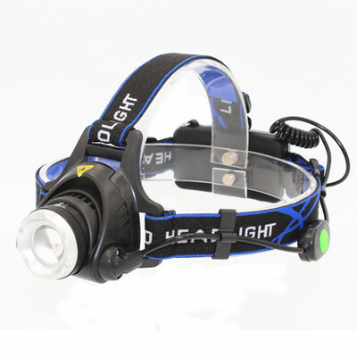 

T6 LED Headlight Rechargeable Zoomable Headlamp For Camping Fishing Hiking