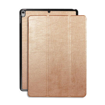 

Three Folded Silicone PU Leather Tablet Case Cover for iPad 97in 2017 2018