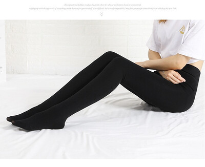 

Leggings new thick one - piece trousers autumn&winter sexy pure color warm women breathable pantyhose