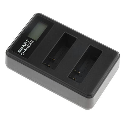 

AZ16-1 LCD Display Dual USB Battery Charger for Xiaomi Yi Action Camera