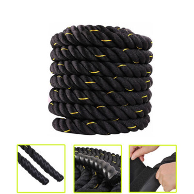 

Ktaxon 152" Width 304050ft Length Fitness Battle Rope for Strength Power Training Undolation Conditioning Exercise