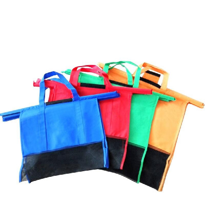 

Thicken Cart Trolley Supermarket Shopping Bags Foldable Reusable Eco-Friendly Shop Handbag Totes for Women